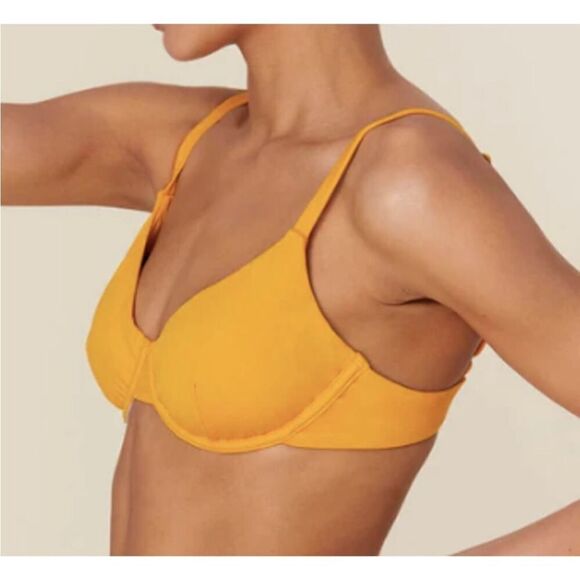 NWT Andie X Mindy The Bermuda Top in Daffodil Size S - Picture 10 of 11